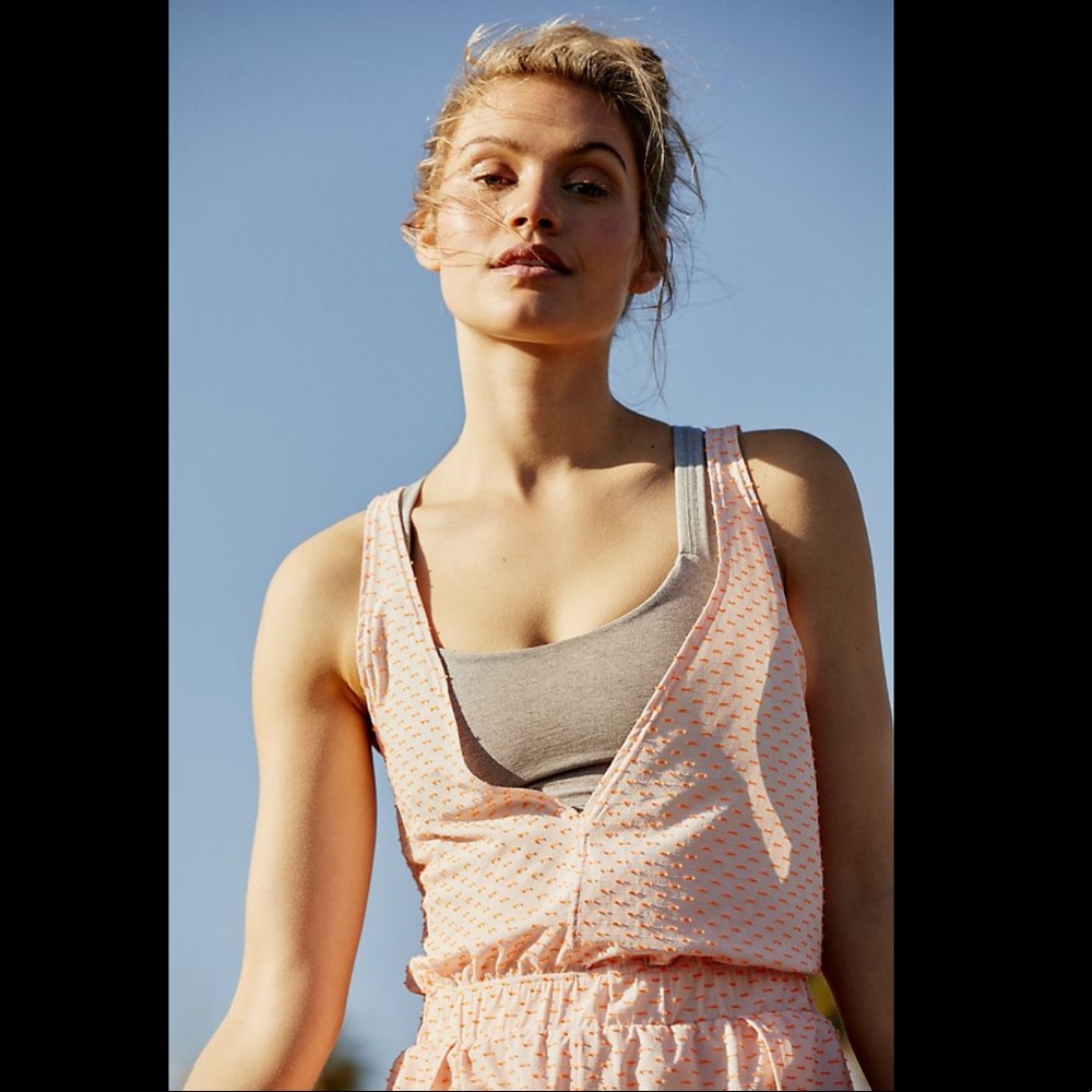 NEW Free People Movement Jog It Off Layered Romper - Picture 3 of 11